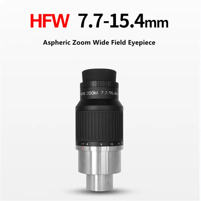 SKY ROVER HFW 7.7-15.4mm Aspheric Zoom Super Wide Angle Eyepiece