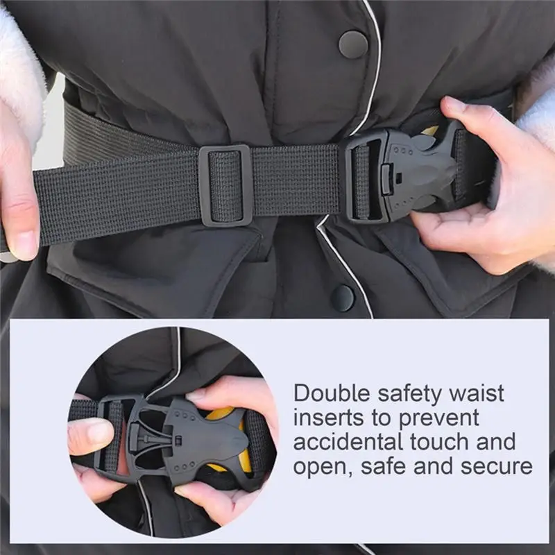 

Motorcycle Safety Harness For Kids With 3D Breathable Fabric Anti-Fall Protective Belt System For Children