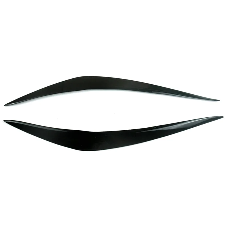 

For BMW 1 Series F20 116I 118I M135I 2015-2019 Front Headlight Cover Garnish Strip Eyebrow Cover Trim Sticker Resin Car Parts-A6