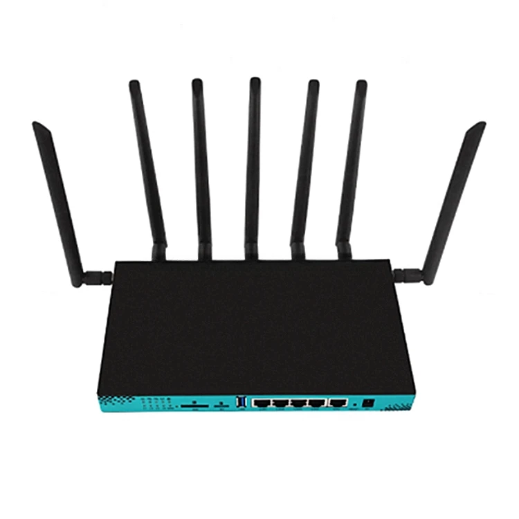 HAISEN  Routers WG1608 5G modem gigabit port wifi M.2 Slot WiFi Wireless Router and EM12-G CAT12/16/20 Module