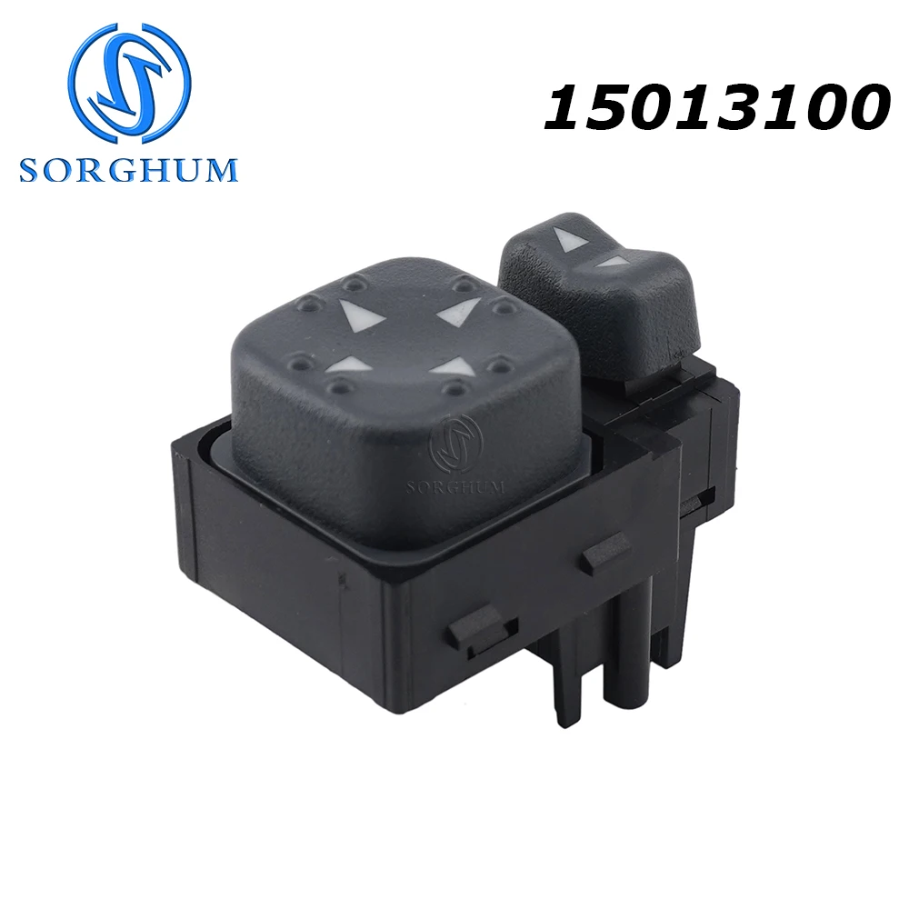 

SORGHUM 15013100 Electric Rear View Adjust Mirror Switch Control Button for Chevrolet Blazer S10 GMC Jimmy Sonoma Olds Bravada