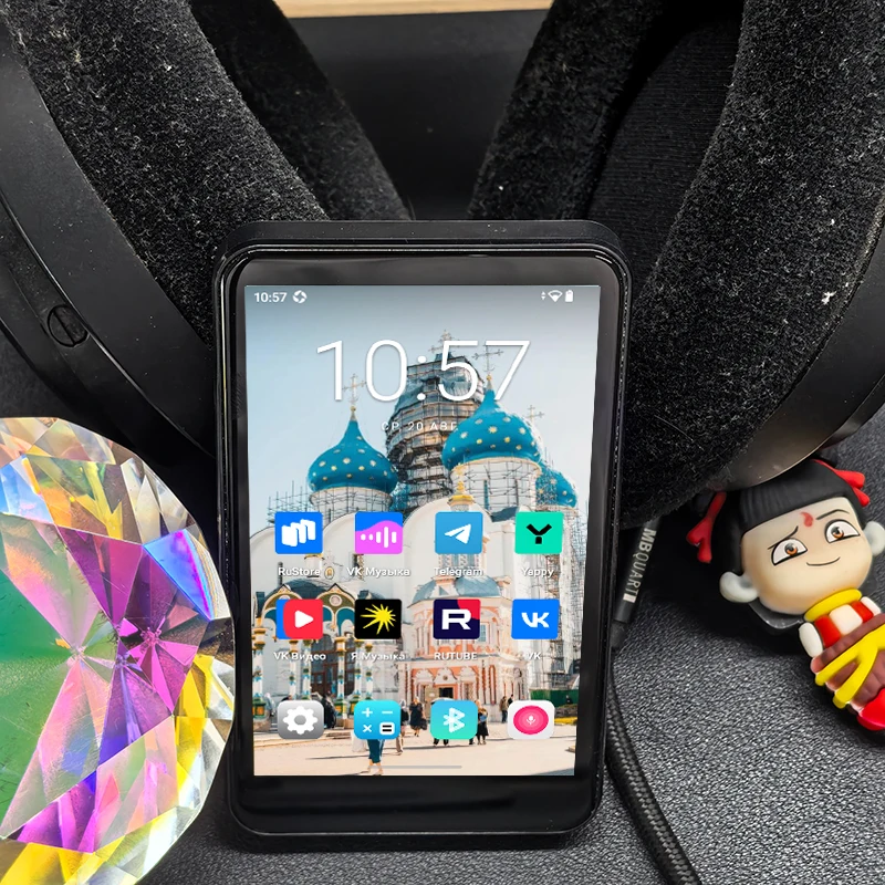 مشغل MP3 مشهور bf61 4.0 بوصة، واي فاي، بلوتوث. rustore، Yandex، VK المثبت مسبقًا. بدون مواد معدلة وراثيا، 4 + 64 جيجابايت #5