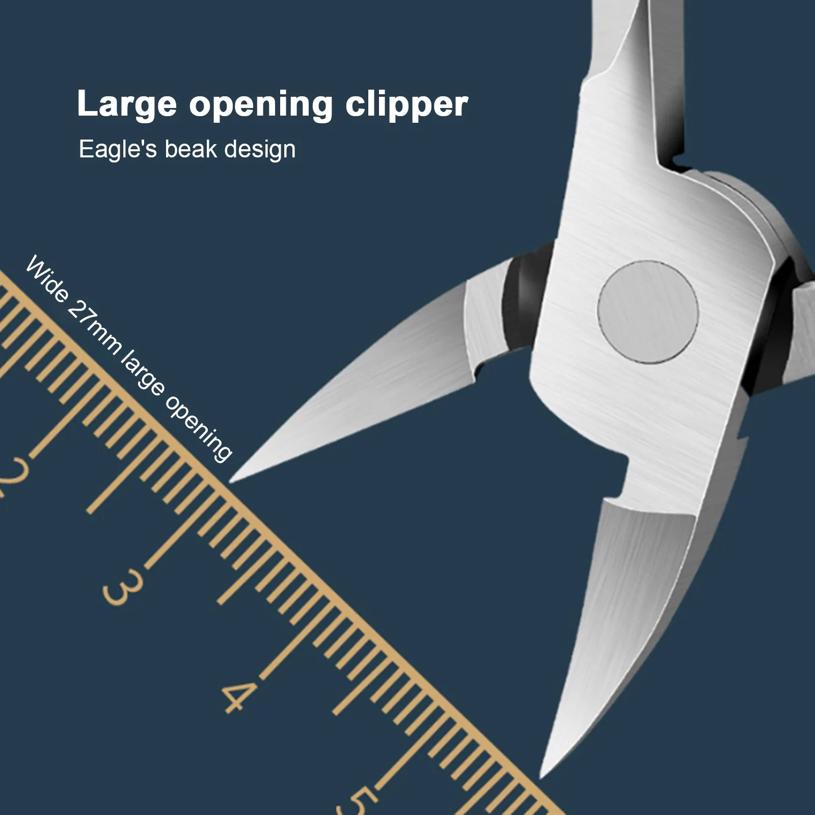 Ingrown Toenail Tools Kit Stainless Steel Nail Cuticle Pliers Ingrown Nails Clipper Lifter Fingernail Toenail Scissors