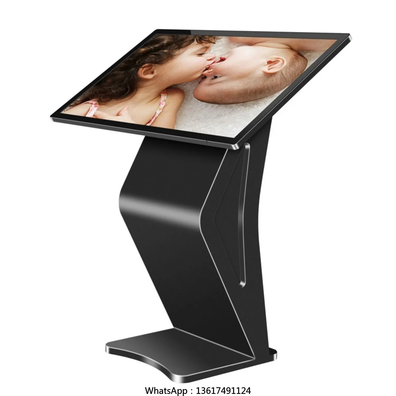 32 43 49 55 65 inch standing touch screen digital advertising display lcd display monitor advertising kiosks