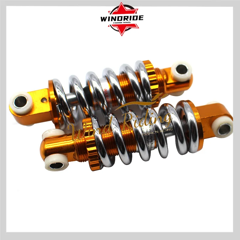 Electric Scooter Rear Support Shock Absorber Rear Spring Shock Absorber Center Distance 110mm / 115 / 125mm Gold Shock Absorber