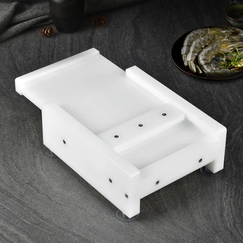 Japanese and Korean Cuisine Japanese Tempura Shrimp Press Elongated Mould Beater Kneading Shrimp Tool
