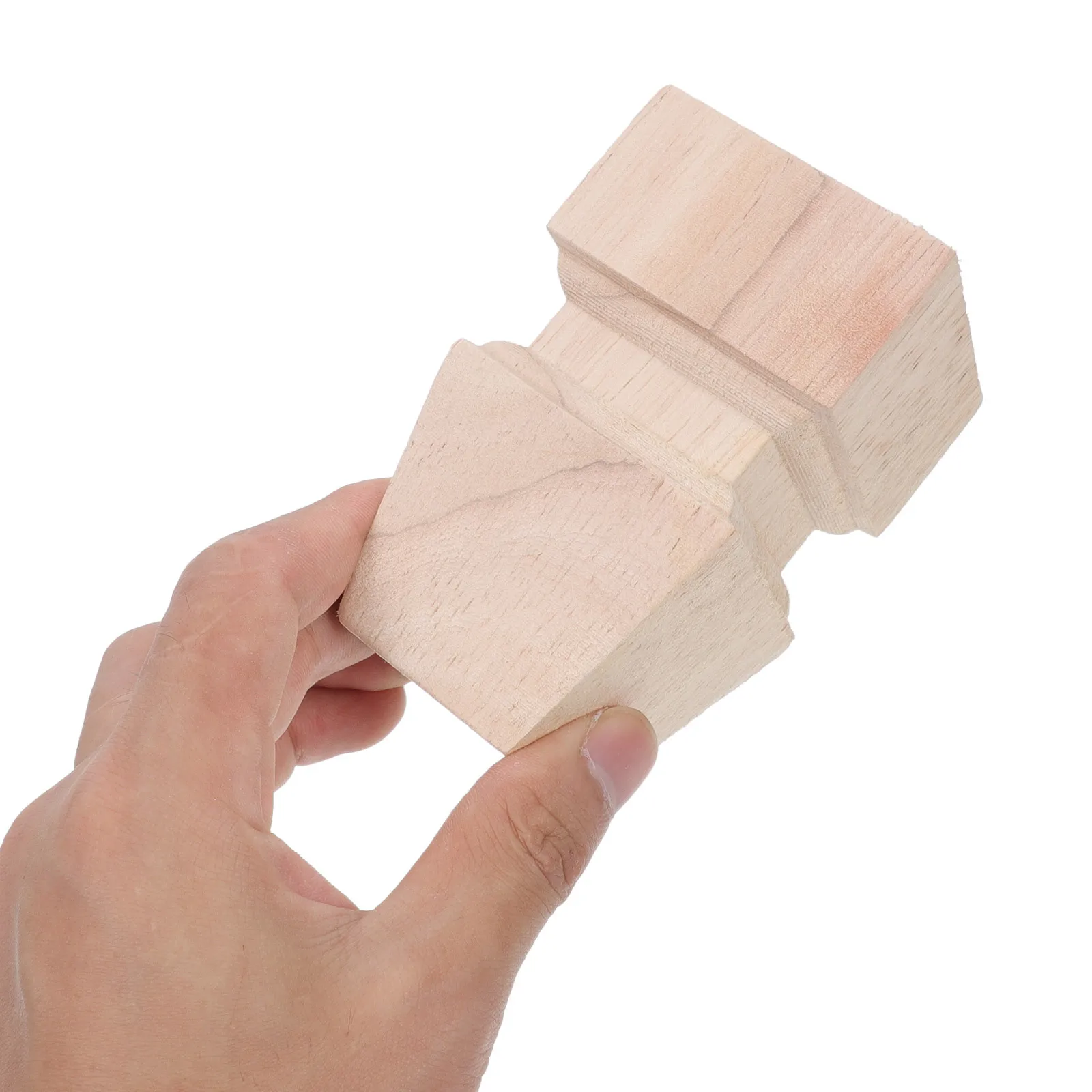 4Pcs Wood Furniture Cabinet Legs Stable Solid Sofa Feet Wooden Table Legs Replacement for Furniture Bed Support DIY
