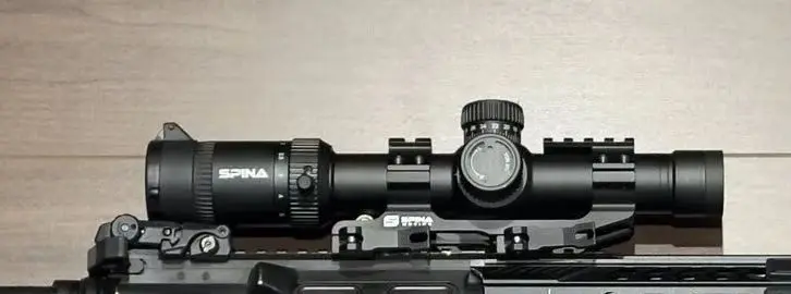 SPINA OPTICS 1.2-6x24 Scope Sight First&Second focal plane HD lens Red&Green Illuminant Quick Focus Etched glass Reticle