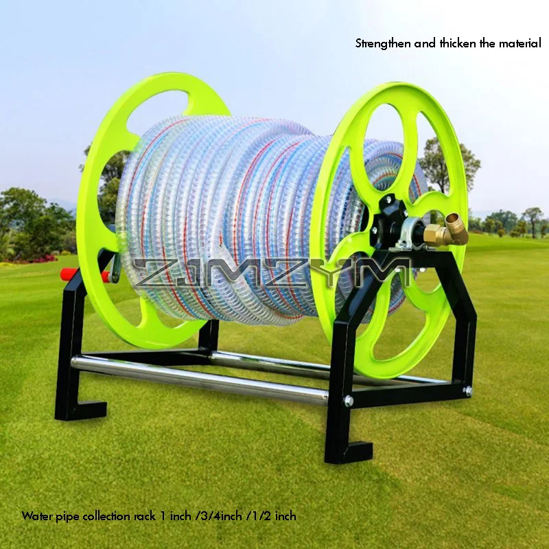 

Pipe Rack Hose Reel Agricultural Dosing Pipe Collect Frame Coiler Agriculture Wash Pipe Rack Hose Car Storage Rack Hose Reel