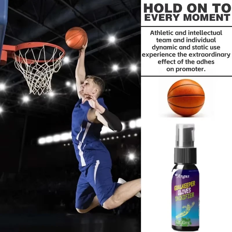 Basquete futebol aperto spray luvas de treinamento essencial aperto spray basquete aperto spray antiderrapante viscosidade aprimorada