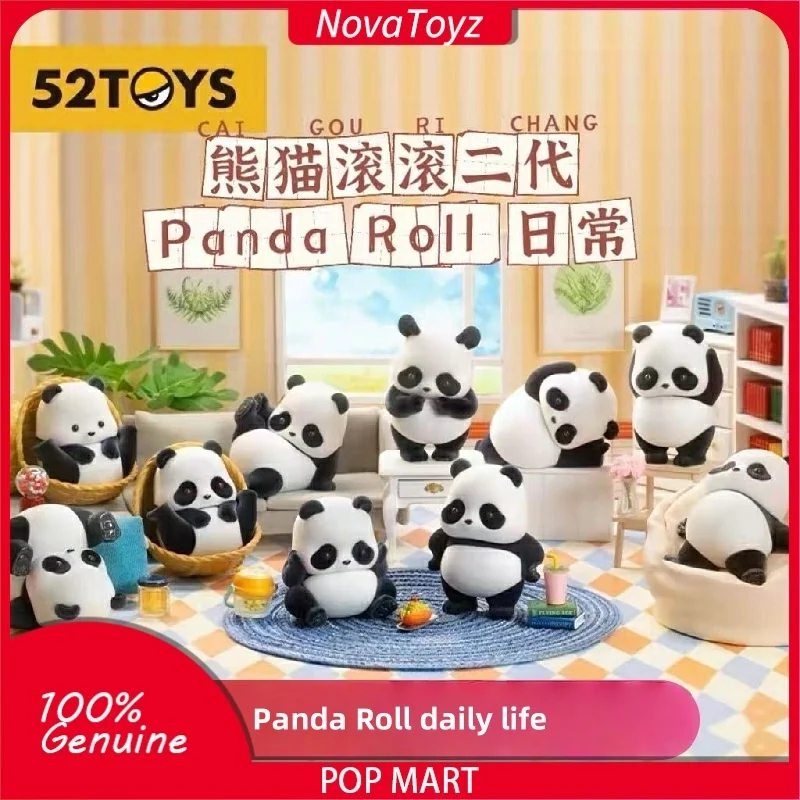 

Original Panda Roll V2 Blind Box Lucky Box Random Confirmed Mini Action Toy Figures Cute Kawaii Doll Desktop Ornament Gift