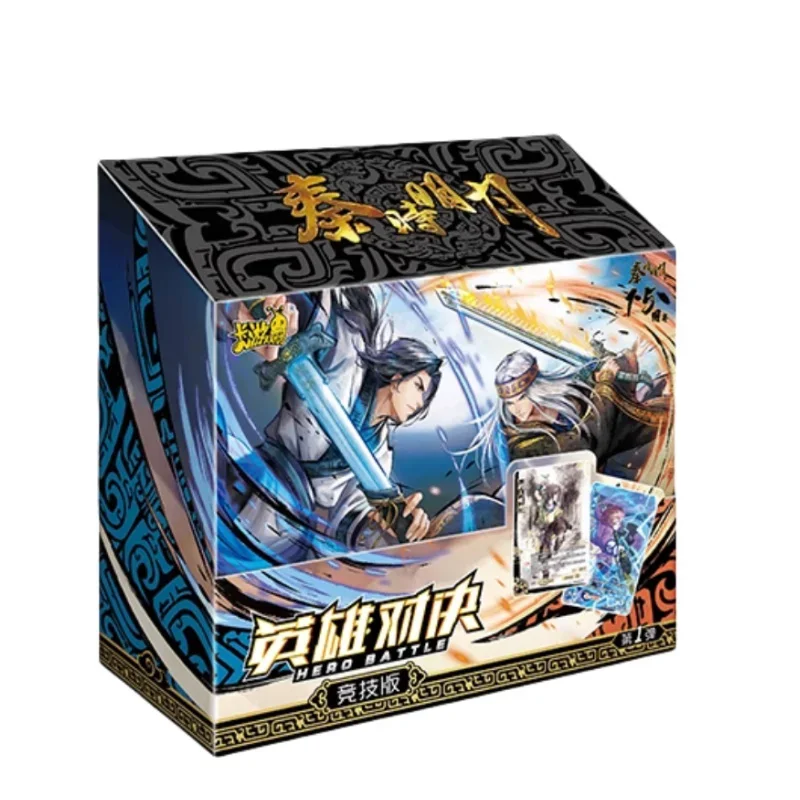 KAYOU Qin's Moon Hero Duel Duel الإصدار - بطاقة Wei Zhuang MR وختم بطاقة LR Battle Anime الأجهزة الطرفية بطاقة المجموعة المحدودة