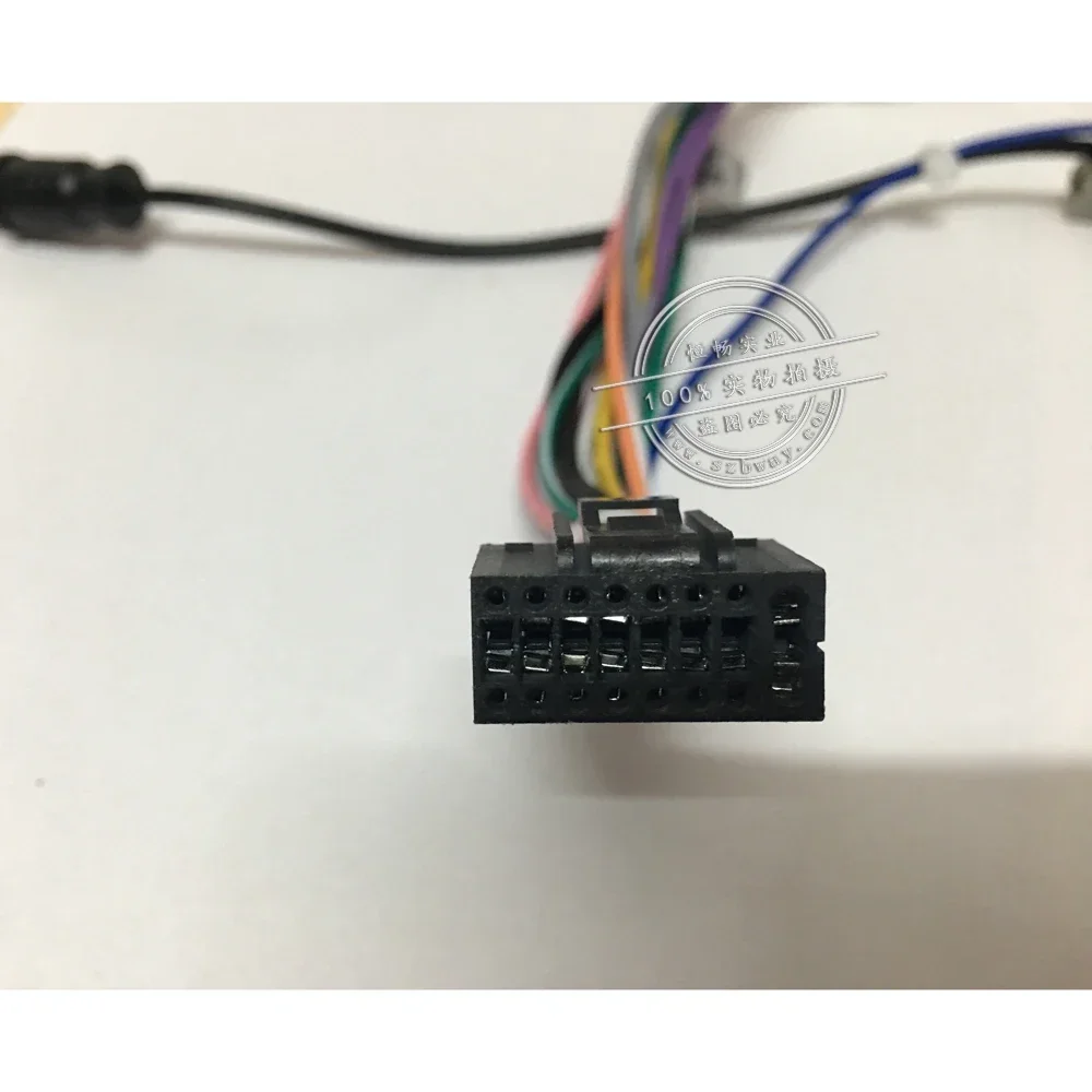Car Stereo Female ISO Radio Plug Power Adapter Wiring Harness Special For Nissan Tiida ISO harness power cable view 6
