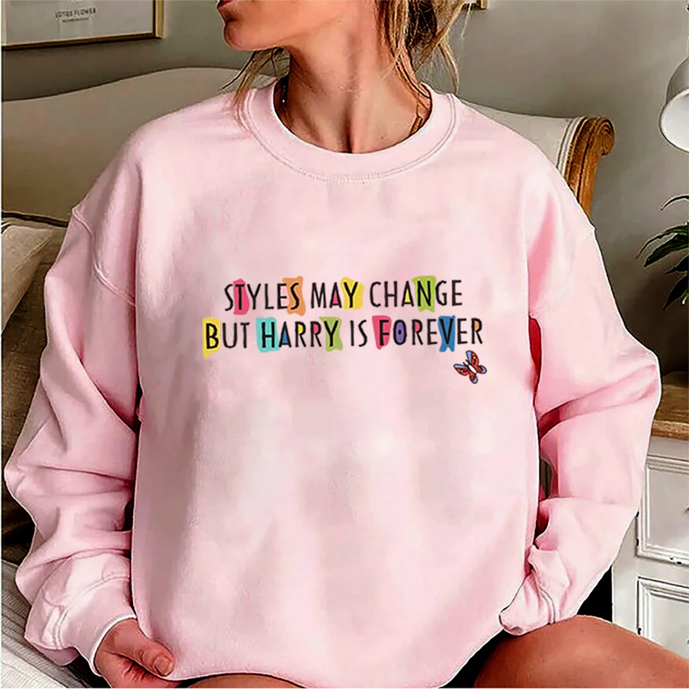 Harry Is Forever Sweatshirt Retro 90s Y2k Merry Christmas Hoodie Love on Tour Sweater As It Was TPWK Xmas Tops Gift for Fans