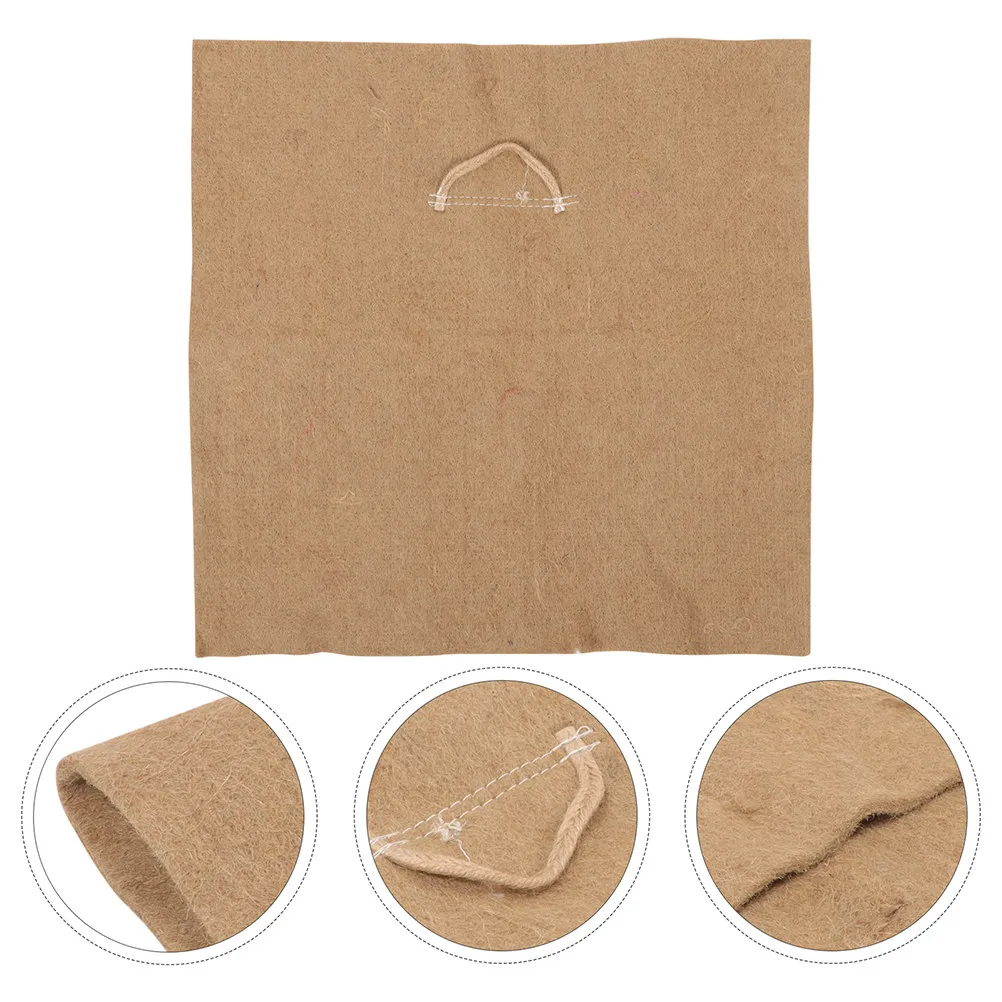 2pcs Jute Seed Starting Pads for Germination Trays – Moisture-Retaining Planting Mat for Seedlings