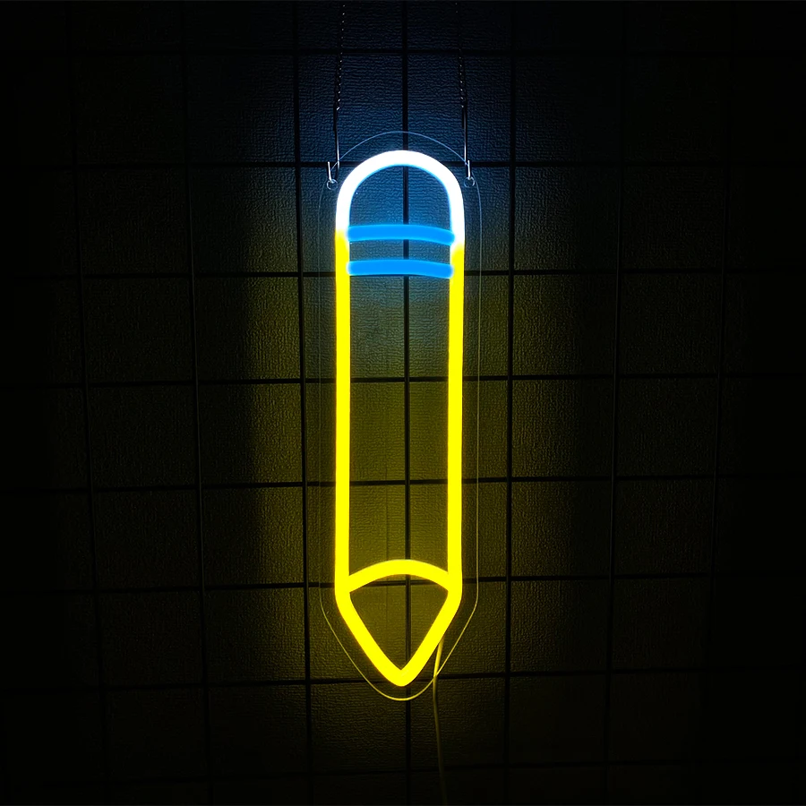 سلسلة التعلم علامة النيون لديكور الحائط، لافتة مضيئة للمكتبة، الفصول الدراسية، ديكور الحفلات، نادي الكتب، هدية عيد الميلاد للمراهقين