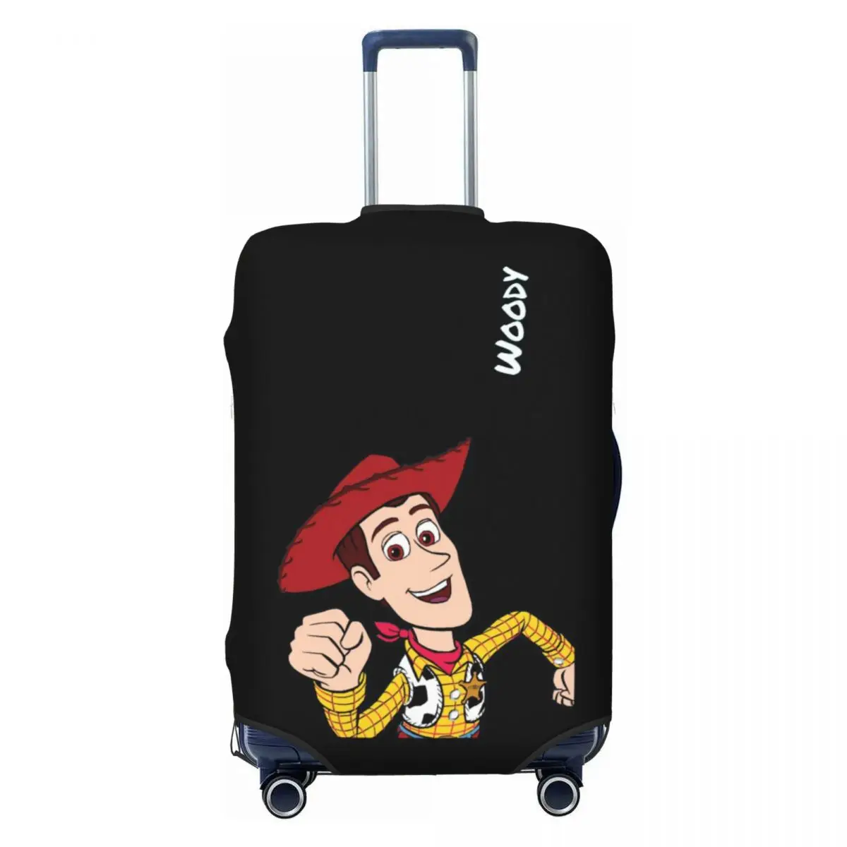 

Чехол для чемодана с рисунком из мультфильмов и аниме, модный защитный чехол для чемодана, подходит для чемоданов 18-32 дюймов