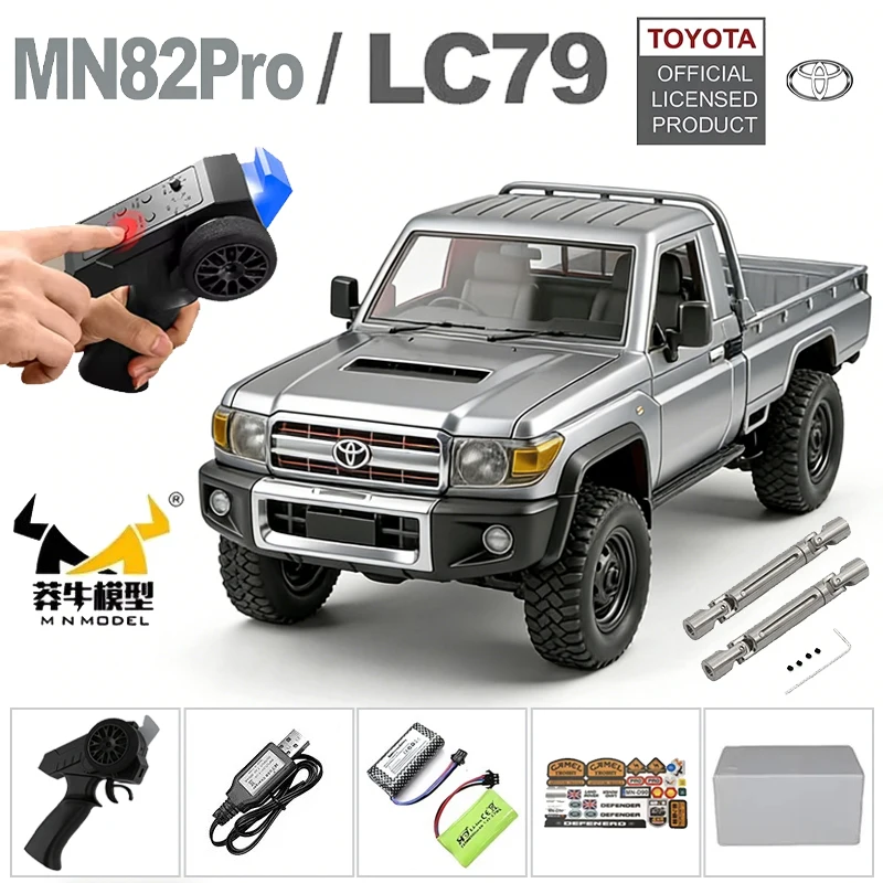 

Масштабная радиоуправляемая модель внедорожника MN82 MN82 Pro MN-82S Land Cruiser 1/12, электрический эллиптический внедорожник на радиоуправлении, игрушка-подарок