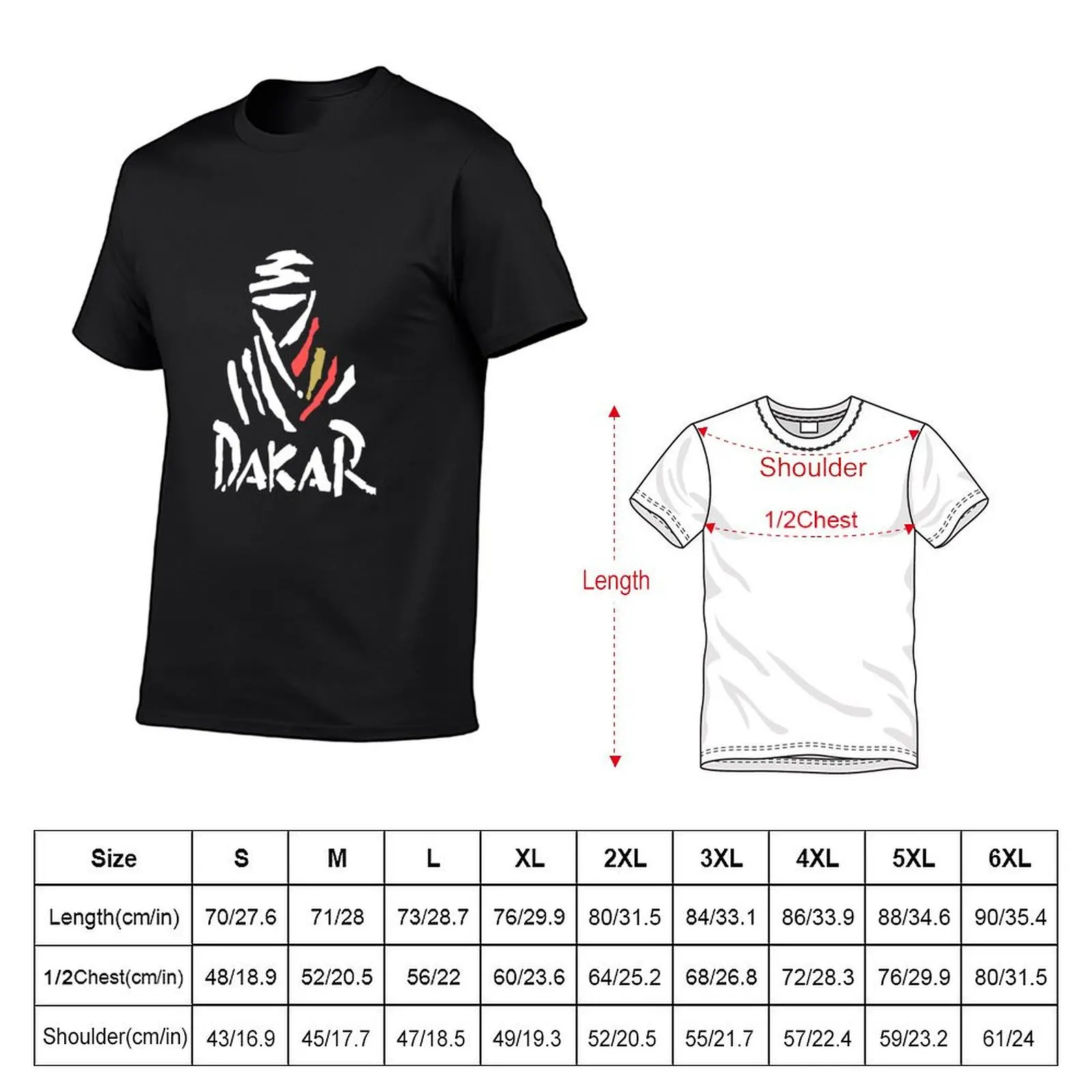 DAKAR SPAIN T-Shirt rapper graphic tees cute tops men clothings