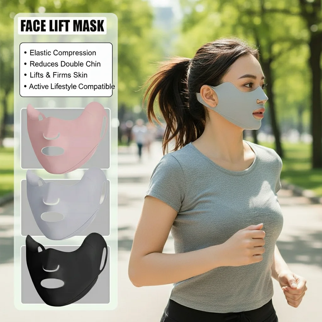 Outdoor Breathable Sunscreen Mask UV Protection Seamless Fitting Golf Mask with Eye Corner Protection Face Protection Sun Shadin