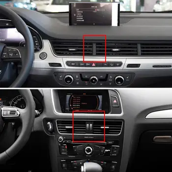 適用於Audi A1 A3 A4 A5 A6 Q3 Q5 Q7 Q5 A4L A6L Q3 A3 S4 S5 Q5L Q8 Q2L 的車用手機支架,黑色 8 最佳銷售 奧迪A5手機支架 - №2