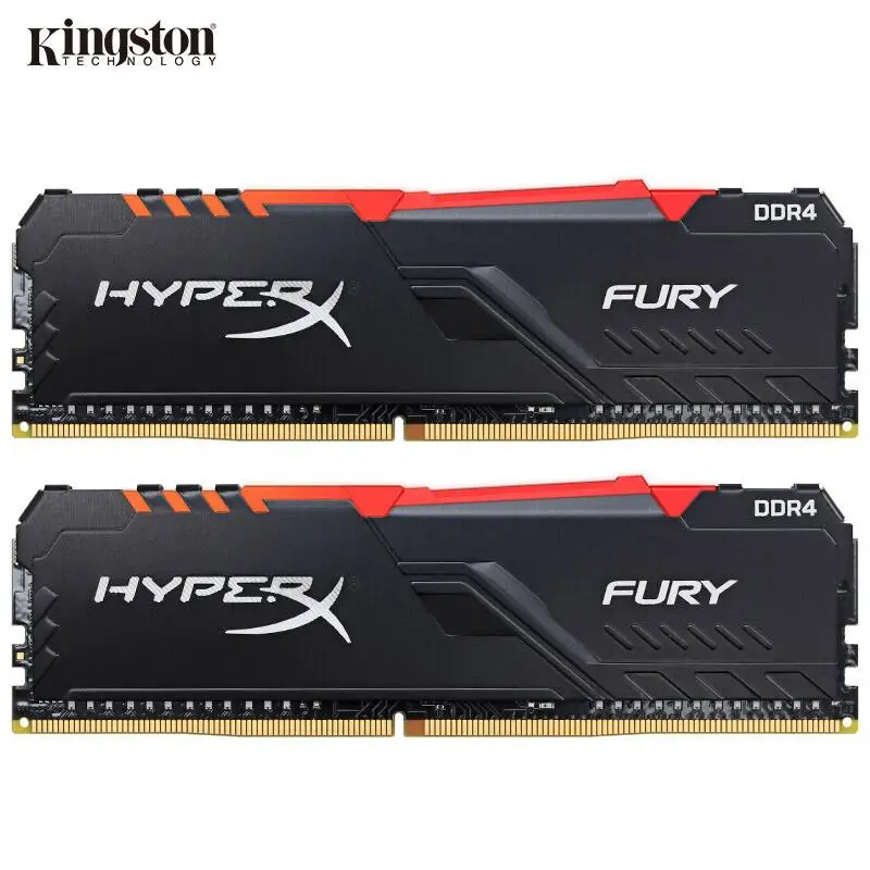 Go! FURY RAM DDR4 RGB Memory 2400MHz 2666MHz 3000MHz 3200MHz 3466MHz DIMM XMP Memoria ddr4 for Desktop Memory Ram