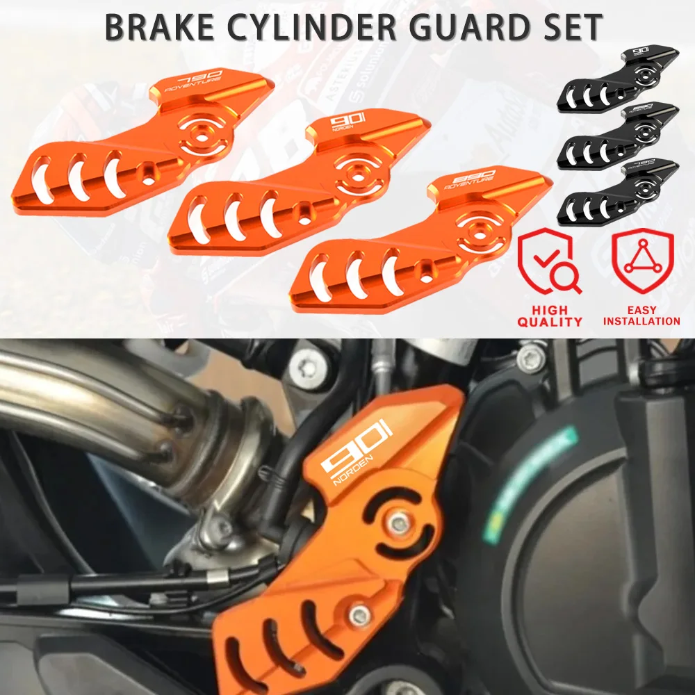 

Motorcycle Accessories Heel Protective Cover Guard FOR 790 890 Adventure R S NORDEN901 Brake cylinder guard Cap 2019 2020 2021