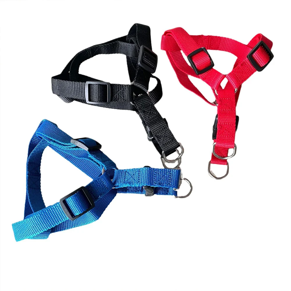 1PCS Pet Harnesses Bulk Solid Color Step in Dog Harness or Vest Harness Dog Training Walking of Your Puppy Harness Small Dog