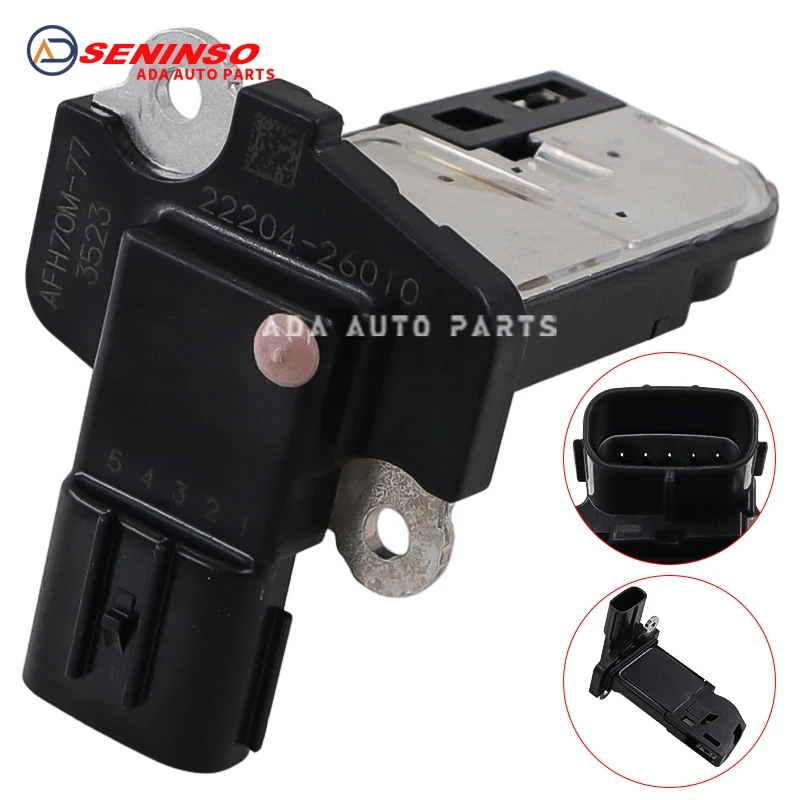 

Original New 22204-26010 2220426010 AFH70M-77 Mass Air Flow MAF Sensor For Toyota Yaris Corolla Auris RAV4 Land Cruiser