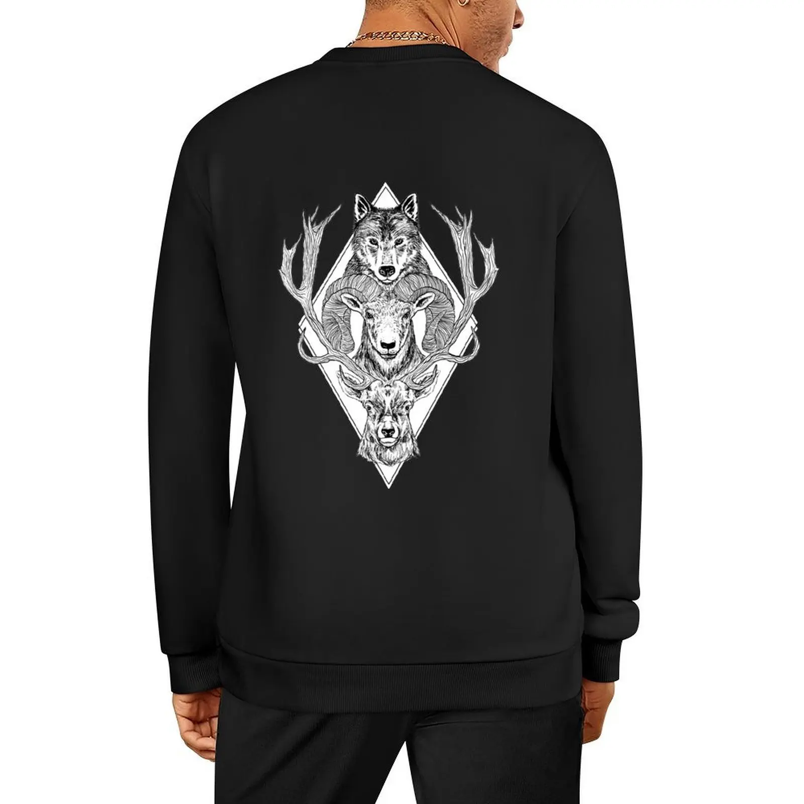 

Wolf Ram Hart Pullover mens designer clothes autumn new products men wear tracksuits new in sweatshirts