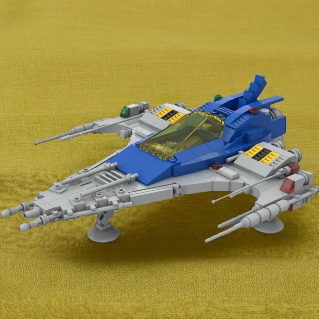 

423PCS MOC Futuristic Spacecraft FR101 Series SciFi Inspired DIY Model Building Blocks Awesome Birthday Toys Gift For Teens