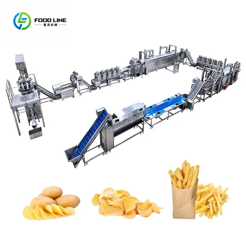 

Automatic Frozen French Fries Production Line Deoiling Machine for French Fries Plantain Chips