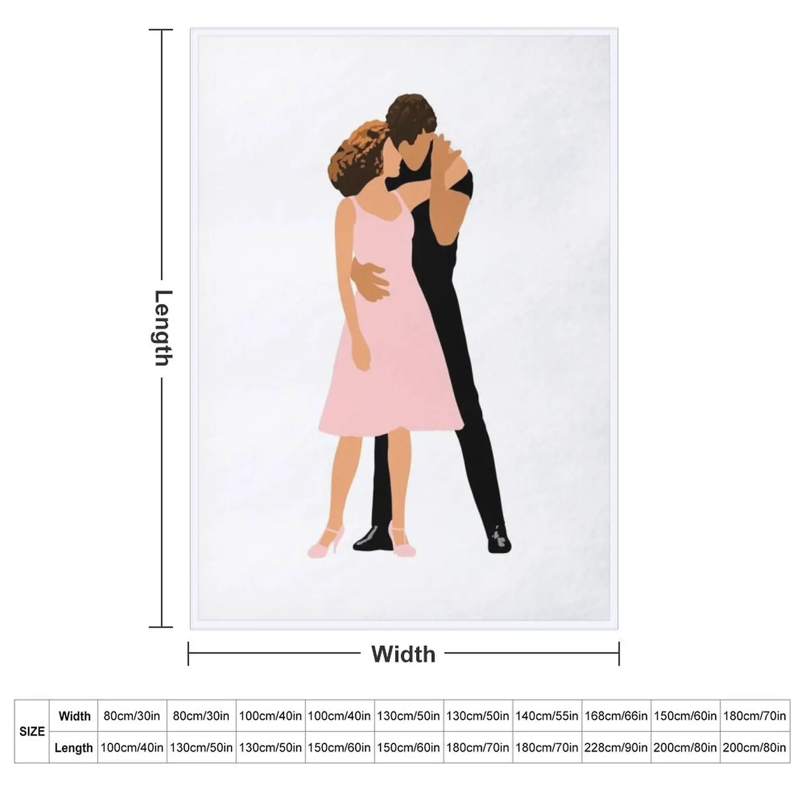 Dirty Dancing Throw Blanket