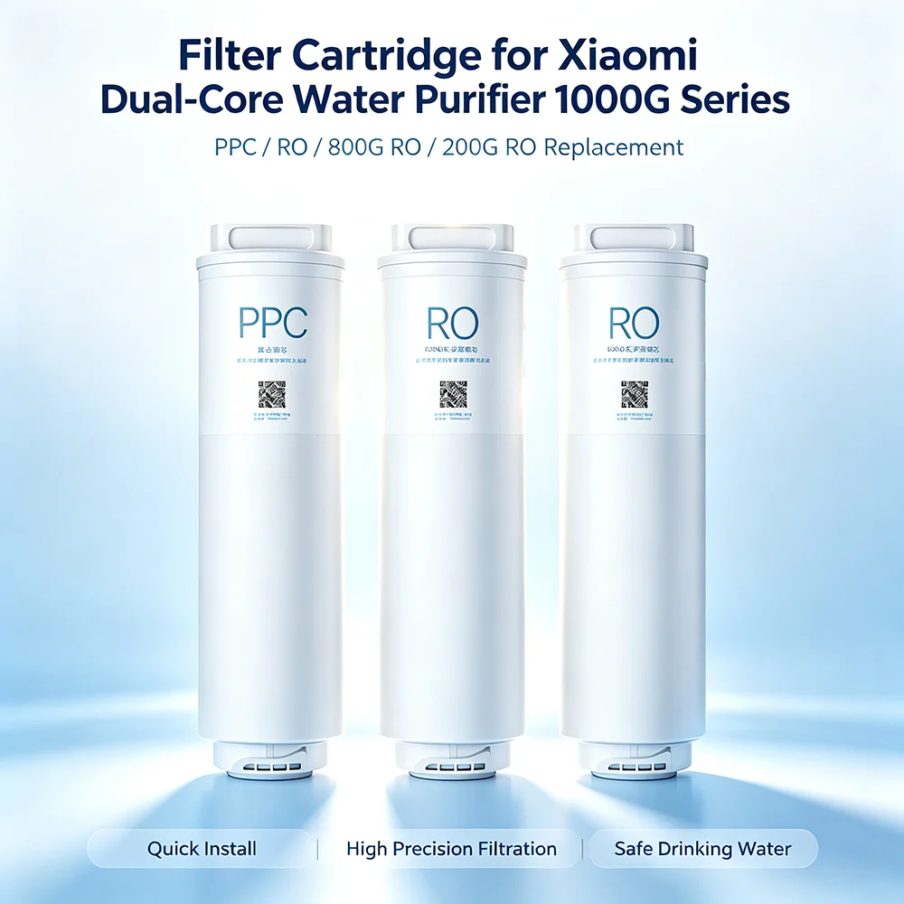 For Xiaomi Dual‑Core Water Purifier 1000G MR1053 RO Filter For Instant Hot Q800 etc Mijia Filter Cartridge Filtration PPC5