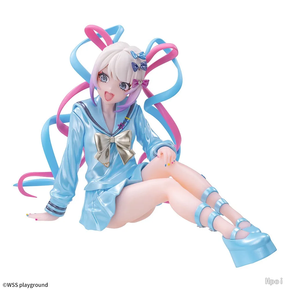 10cm Needy Girl Overdose Anime Figure Parade KAngel Noodle Pressure Action Figures Virtual Uploader Model Ornaments Toys