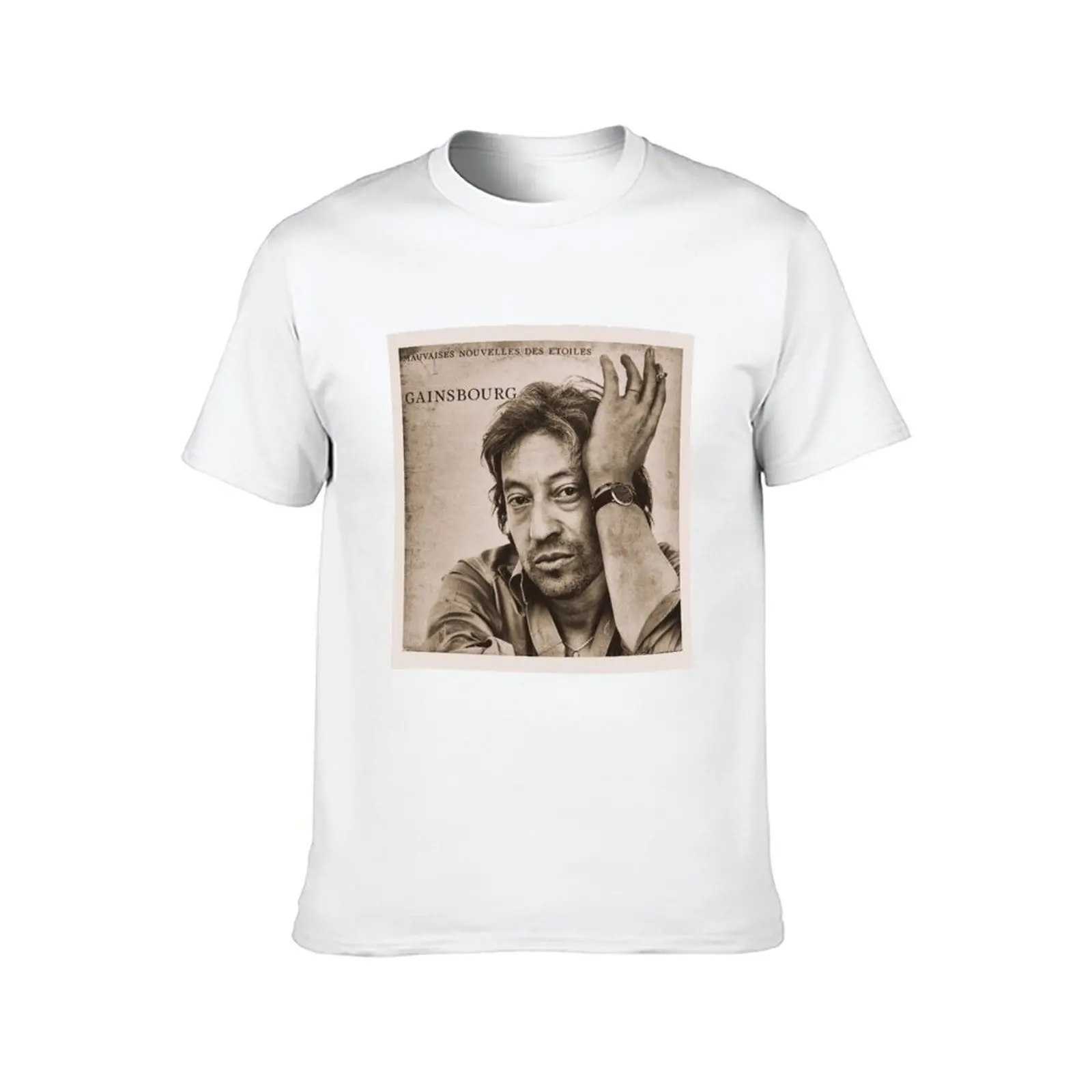 Serge Gainsbourg T-Shirt t shirts for man slim fit man t shirts cotton T-Shirt