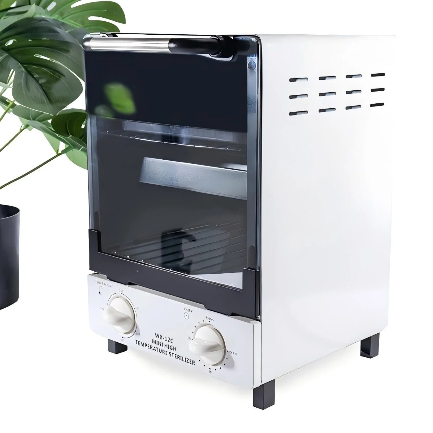 

Портативный высокотемпературный стерилизатор мощностью 1000 Вт — коробка для дезинфекции 304 для салонов красоты, инструментов для ногтей и стоматологии | Одобрено CE, 99% ул.