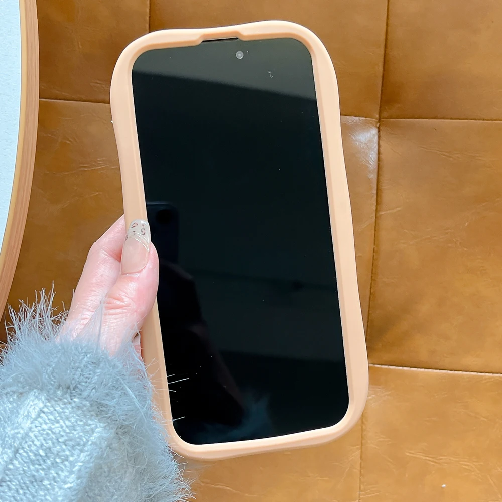 لهاتف iPhone 16، 16Pro، 16promax، حافظة سيليكون ناعمة ثلاثية الأبعاد لهاتف iPhone، غطاء مقاوم للصدمات، غلاف جلدي مقاوم للصدمات، حيوان كرتوني لطيف #5