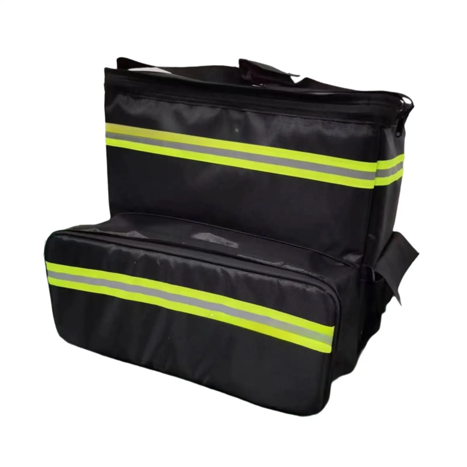 

Delivery Bag Black Waterproof Insulated Food Delivery Bags for Delivery Bike for