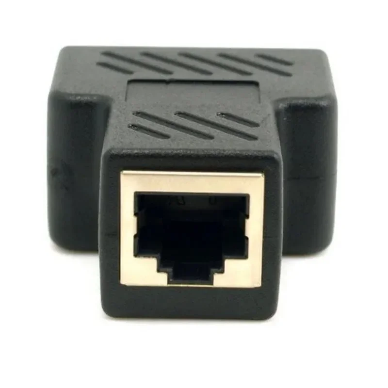 Connettore RJ45 Extender di rete adattatore Ethernet femmina a femmina accoppiatore Splitter interfaccia Gigabit per connessione Internet