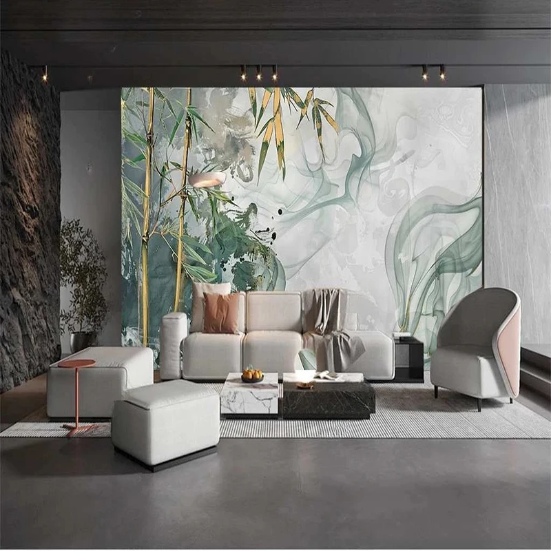 Custom Mural Abstract Geometric Wallpaper 3D Stereo Marble Pattern Wall Background Home Decor Wall Painting Living Room Backdrop