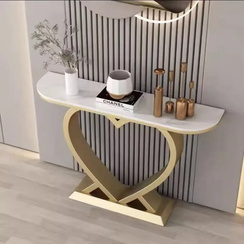 Modern Narrow Console Table Classic Minimalist Trendy Design Console Table Living Room Chic Consolas Muebles House Furniture