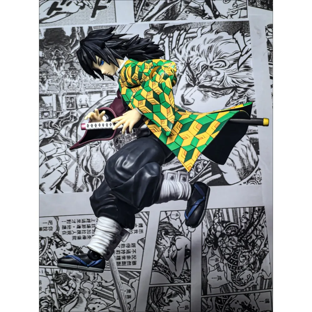 Bandai S.H.Figuarts SHF Dämon Slayer Kimetsu keine Yaiba Giyu TomiokaAnime Action Figuren Modell Spielzeug Sammlung Puppe Geschenke Auf Lager