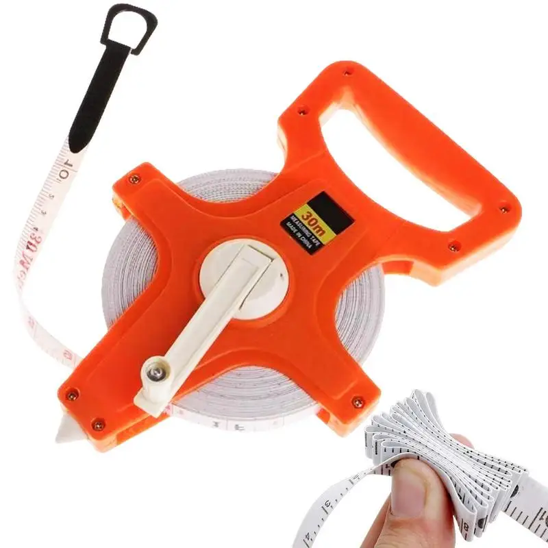 Imagem -03 - Régua Métrica e Imperial Retrátil Régua Gadget para Trabalhar Madeira Medição de Profundidade Carretel Aberto 20 m 30m