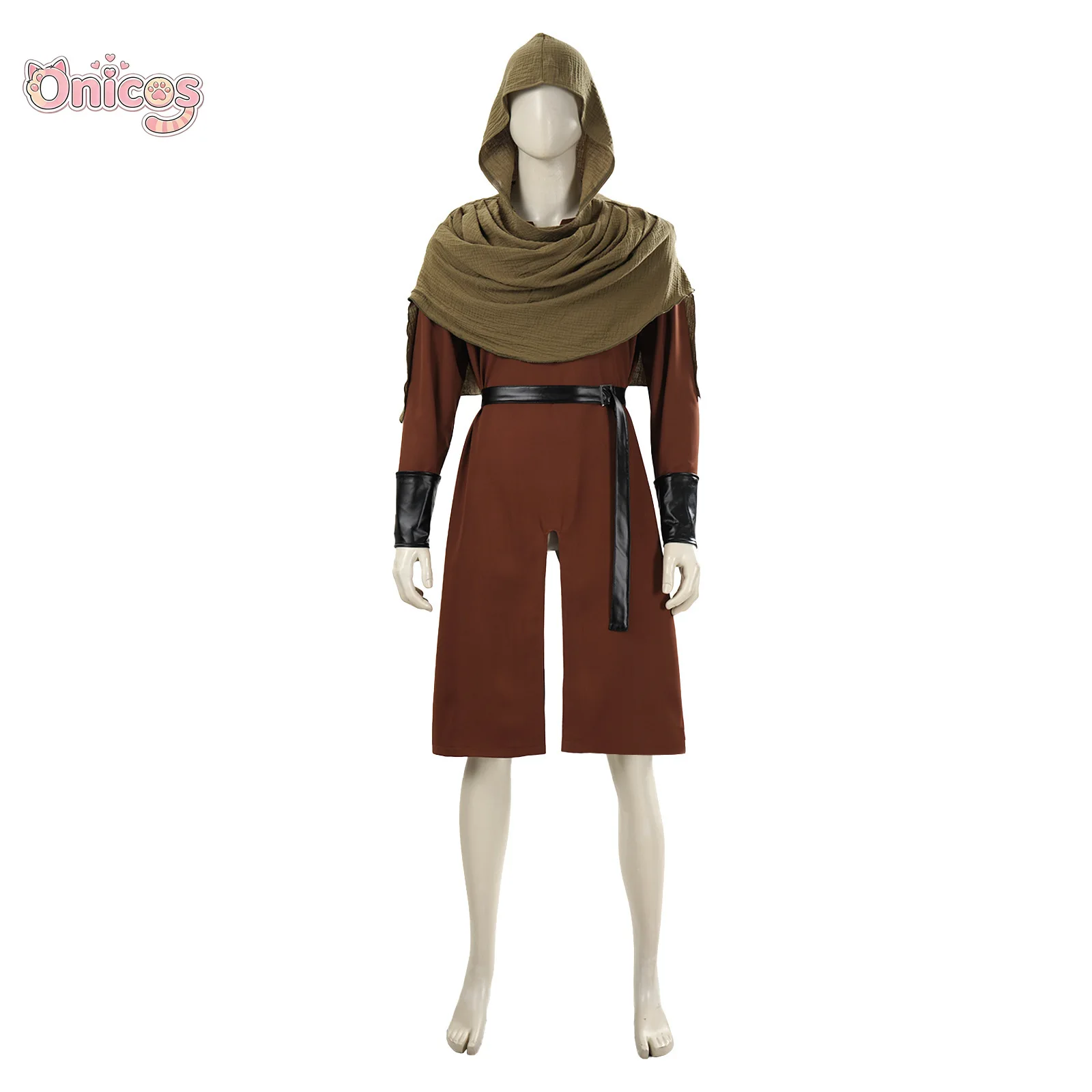 Renaissance Pirate Knight Medieval Cloak Robe Full Set Stage Performance Cosplay Costume Full Set Hot Sale Halloween Onicos view 2