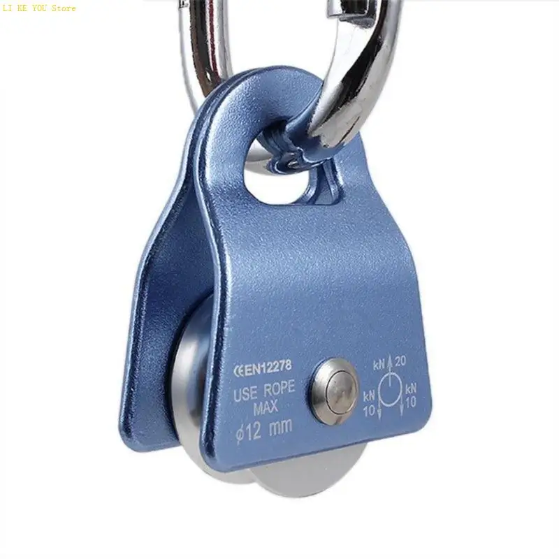 W3JE Active Rulley Block xoay ròng rọc để lên dây đai băng dây băng nâng sling