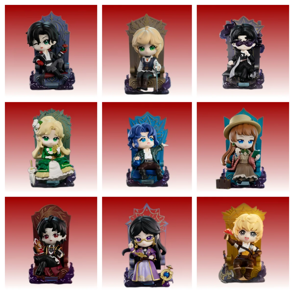 

Lord of Mysteries Blind Box Original The Fool Klein Moretti Audrey Hall Alger wilson Anime Action Model Figures Collection