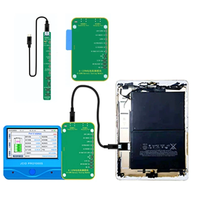 JCID V1S Pro Battery Test Kit for iPhone 8-15 Pro Max