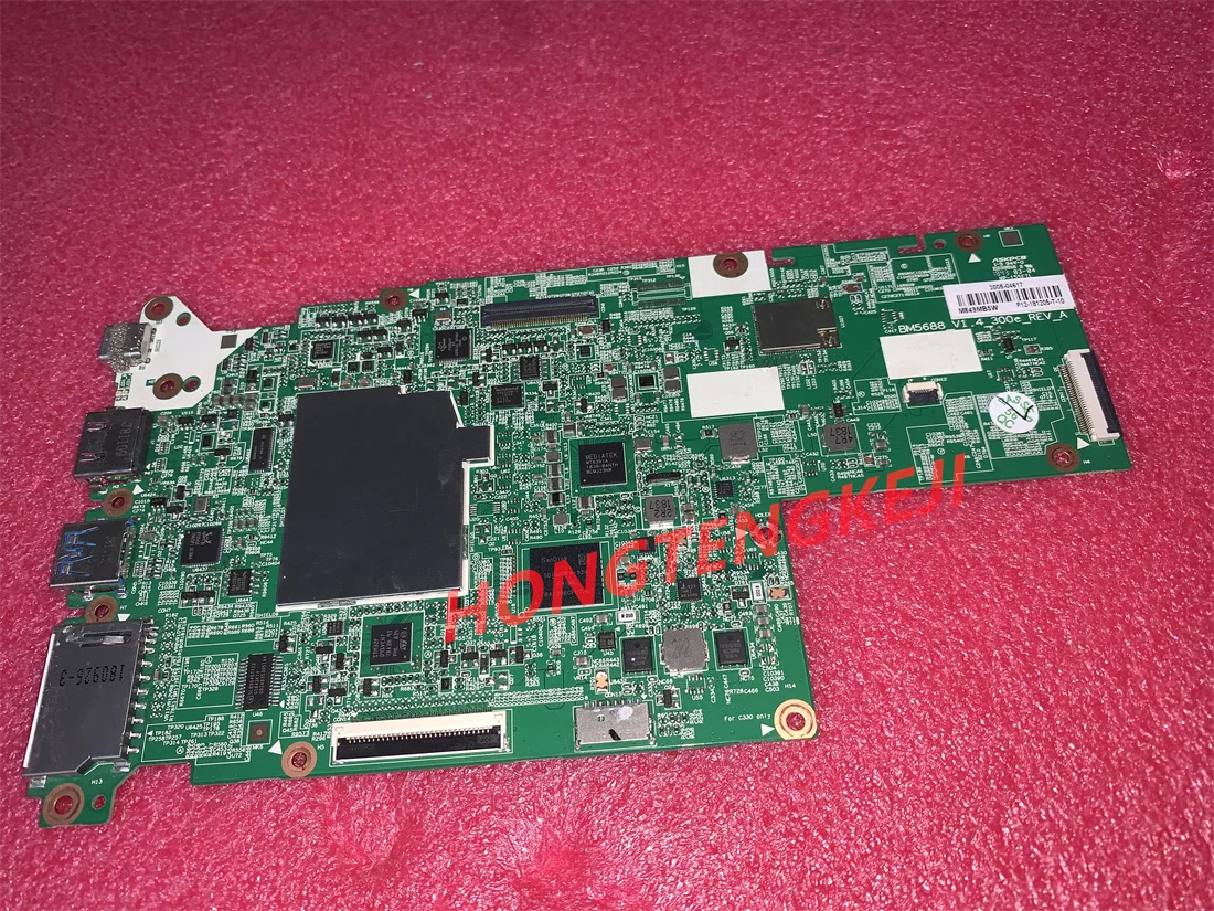 Mainboard totalmente testado para Lenovo, Chromebook Motherboard, N23, 300E, Yoga, Flex 11, BM5688, 4G, 32G, 5B20Q93989, 5B28C07639