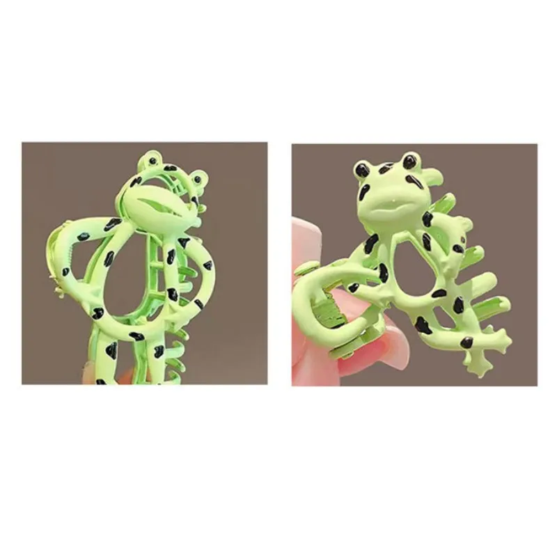 Frog Hairpin Is Attractive Fashion Accessories Unique Design Cute And Stylish Eye-catching Womens Fashion Hair Accessories Grip